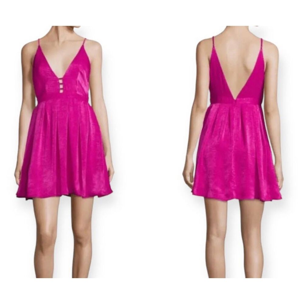 NWT | Free People | Bright Pink | Gabby Party All Night | Sz 10